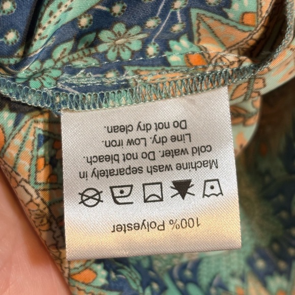 Earthbound Wrap around Twice Tunic mini dress large - Picture 13 of 13